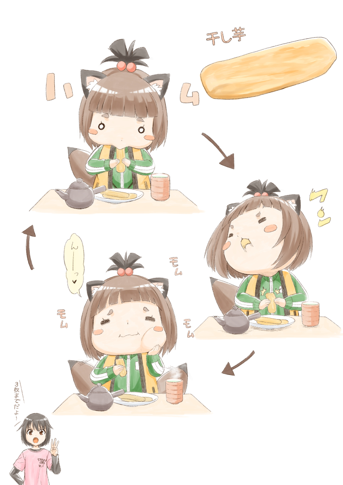 各務原なでしこ ,志摩リン 「#今月描いた絵を晒そう 」|藤島真ノ介のイラスト
