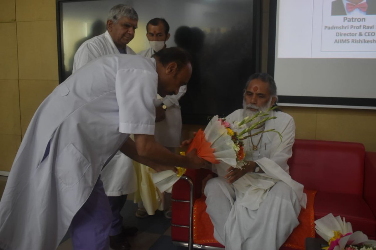 GitaManishi's tweet photo. Gita Seminar - AIIMS, Rishikesh
#GitaSeminar #Rishikesh #BhagwadGita #GIEO_Gita #GitaGyanSansthanam #ShriKrishanKripa #GitaManishi https://t.co/objpOMynUJ