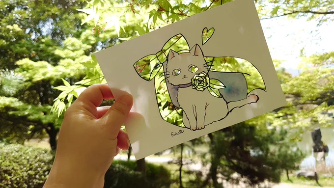 猫ちゃんとお散歩してきました?

動物単体は初めてなので…
また猫ちゃん作りたい? 