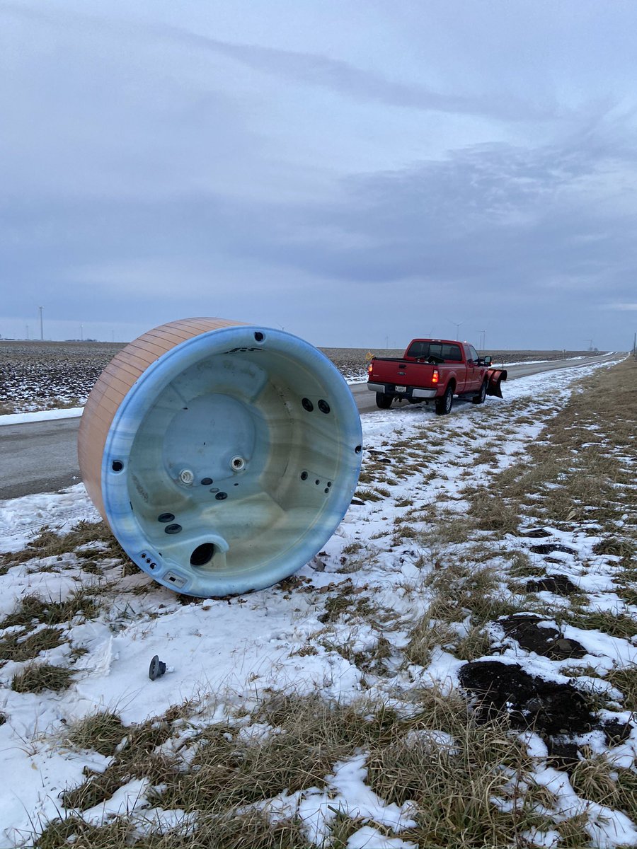RaderFarming's tweet photo. @MissouriMutt Picked up 2 hot tubs in my township ditches last year.  This was the small one😡 https://t.co/w7oQ8EHKAP