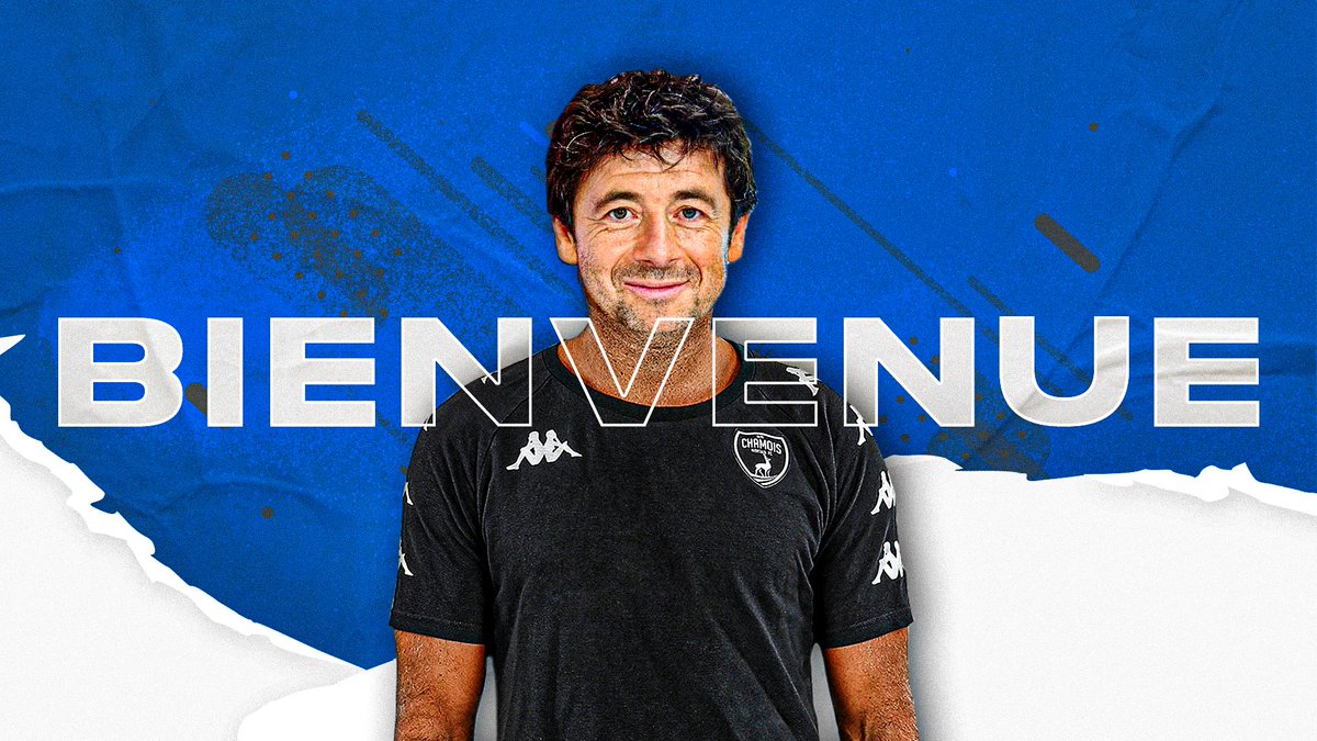 ChamoisStFlo's tweet photo. [#Signature] ✍🏼 Le Chamois Niortais FC est heureux de vous annoncer l’arrivée de Patrick Bruel en tant que Directeur Sportif. Ancien joueur des Chamois, Patrick a signé un contrat de 3 ans 1/2 d’amour avec le club. 🔵⚪️ https://t.co/Wqv71x3O2y
