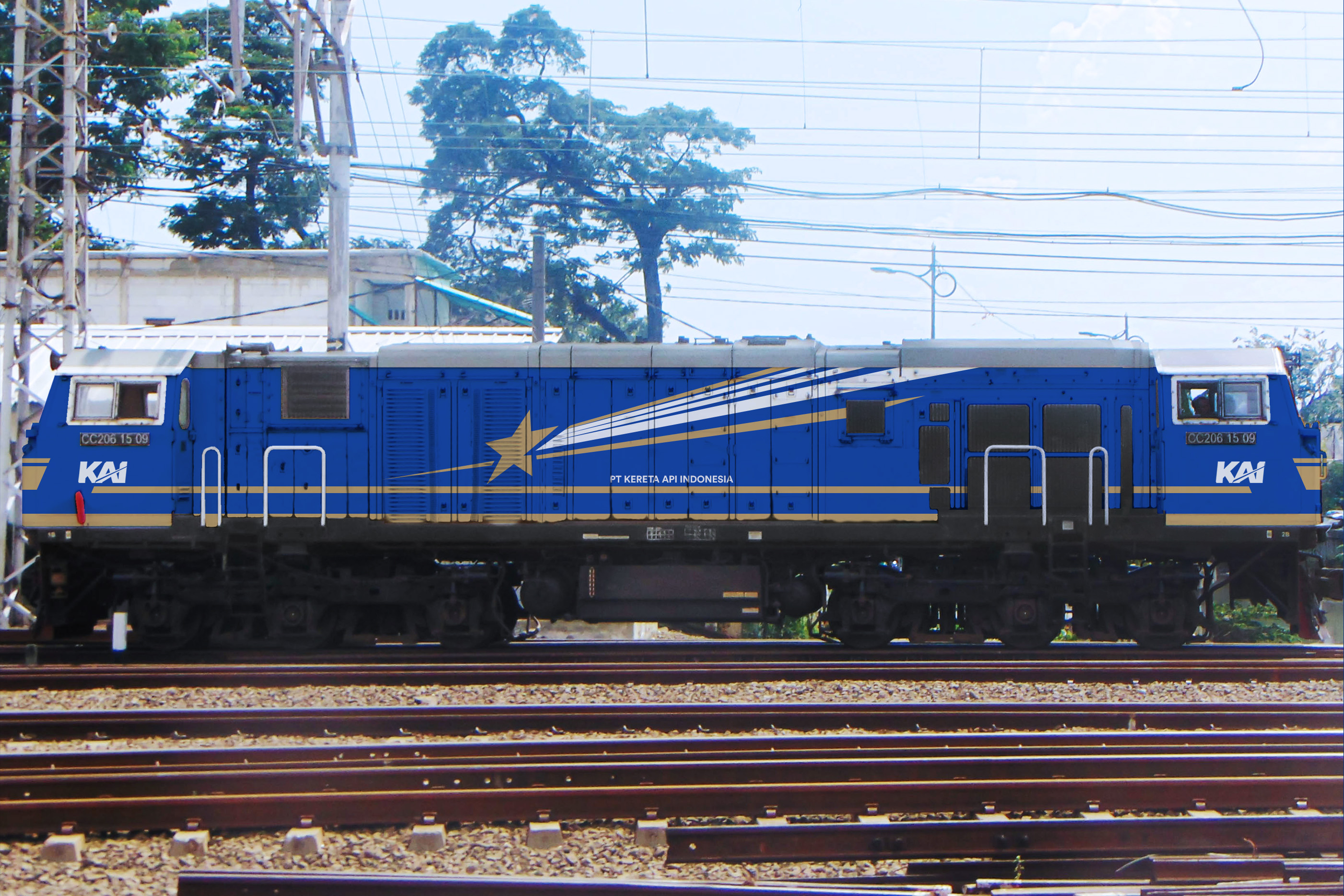 Proto 2000 SD7 海外インドネシアCC206形ディーゼル機関車