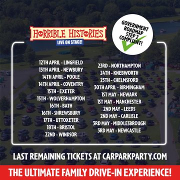 It may be April 1st but we're not fooling when we say live theatre is back THIS MONTH! 🎭

Join us at the drive-in from 12 April. 
🎟 carparkparty.com