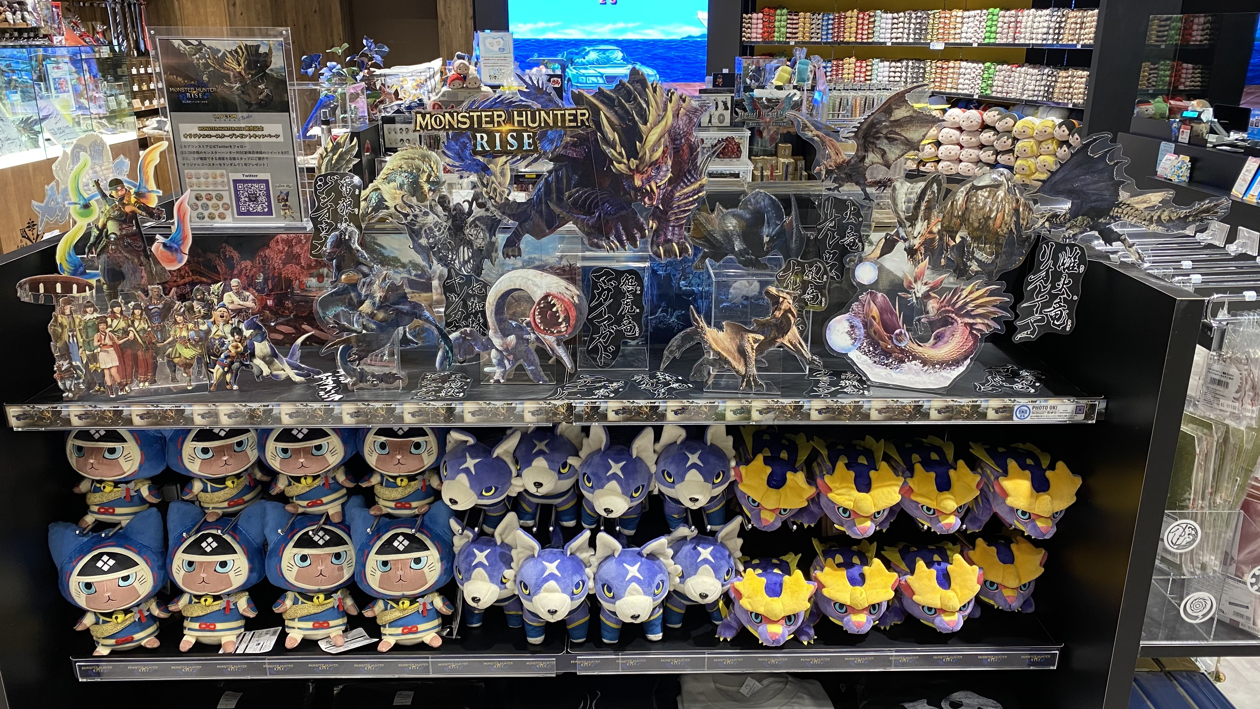 Capcom Store カプコンストア Capcomstore Osaka モンスターハンターライズ商品情報 モンスターハンターライズ商品好評販売中 そして カプコンストア大阪店 心斎橋 にも百竜夜行が カプコン Capcomstore カプコンストア
