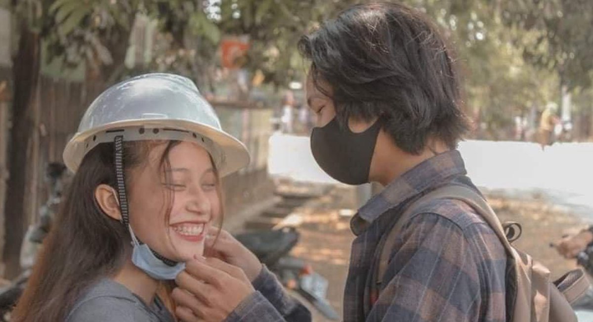 THREAD: TWO MONTHS. Since the Feb 1 military coup in Myanmar I’ve been in touch with thousands of young people. I’m a millennial myself so I don’t pretend to know Myanmar’s complex history. But what I do know is how many young people are feeling. This thread is a tribute to them.