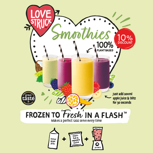 cafedeli_ws's tweet photo. Delicious frozen fruit and veg smoothie packs from @love_struck 🍉 🥬 🍌. Enjoy 10% off this April at @cafedeliwholesale

#foodwholesale #drinkwholesale #coffeebars #cafe #deli #smoothies #frozensmoothie #fruitsmoothie #veggiesmoothie #vegetablesmoothie #wearelovestruck #vegan https://t.co/svWQCoDXt7