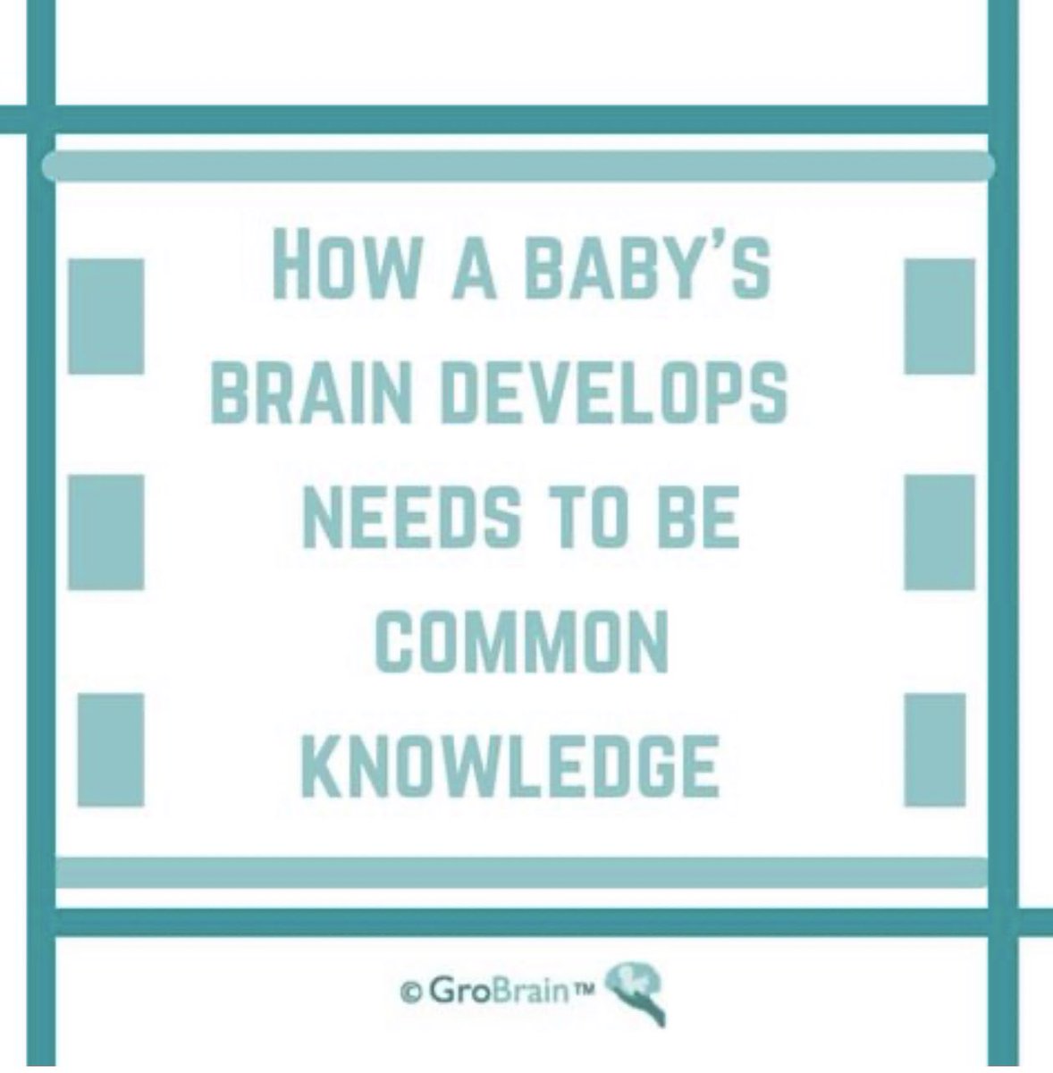 If we all understood how an infants brain worked, babies lives would be off to a good start. We need to continue to educate and inspire change #infantmentalhealth #earlyyears