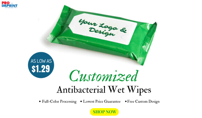 proimprint's tweet photo. Ensure a quick wipe anytime, anywhere!
Get these wet wipes imprinted with your logo and message to remind your prospects that you care about their health.
https://t.co/n8zmCkZiLL
#wetwipes #customwetwipes #antibacterialwipes #healthandwellness #proimprint https://t.co/n8VfTYyGWa