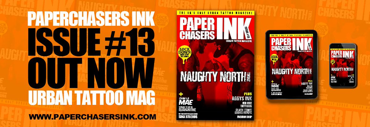 PAPERCHASERS INK - Urban Tattoo Mag tweet media