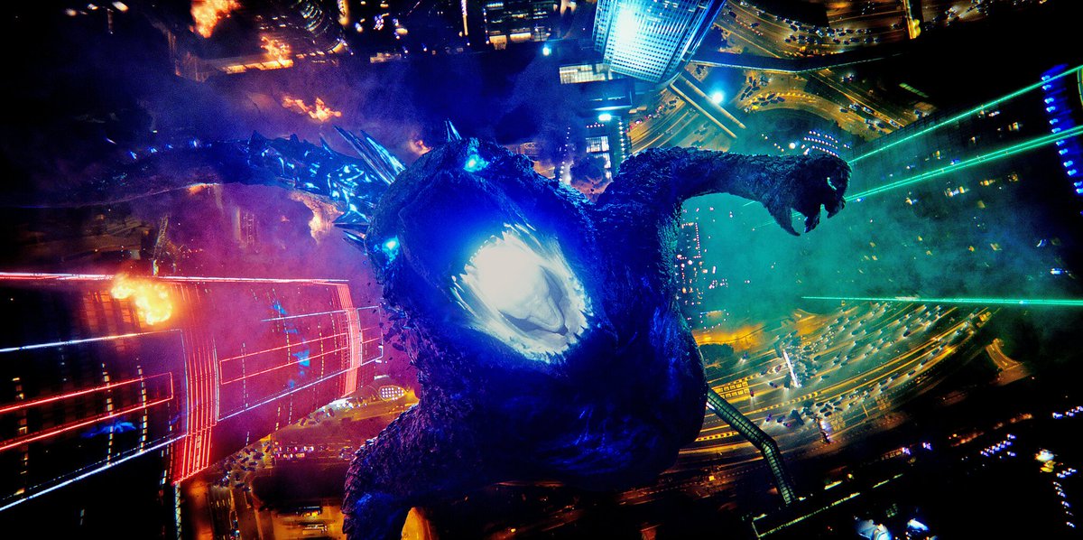 RussellMaddie20's tweet photo. My review of #GodzillavKong 
First of all, if you're one of those "no one cares about humans in Kaiju movies" people, don't read this post, you're not gonna understand my problems with the movie. 
(Also despite the date, this is not a joke review) https://t.co/QsiNA5aUMK
