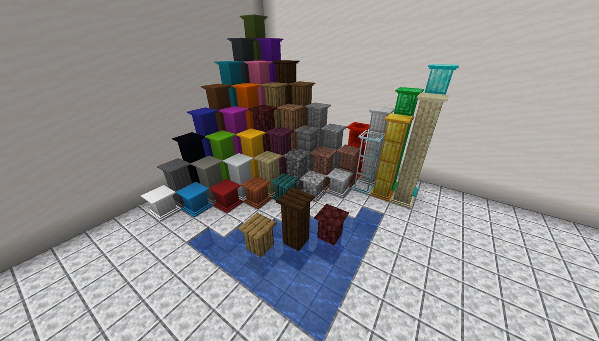 StevenPaw209's tweet image. Hab gestern mal ein paar neue Säulen in meinen Awesome Shop Mod hinzugefügt. Gibt nun einiges zur Auswahl ^^
#developer #forgeMod #Minecraft