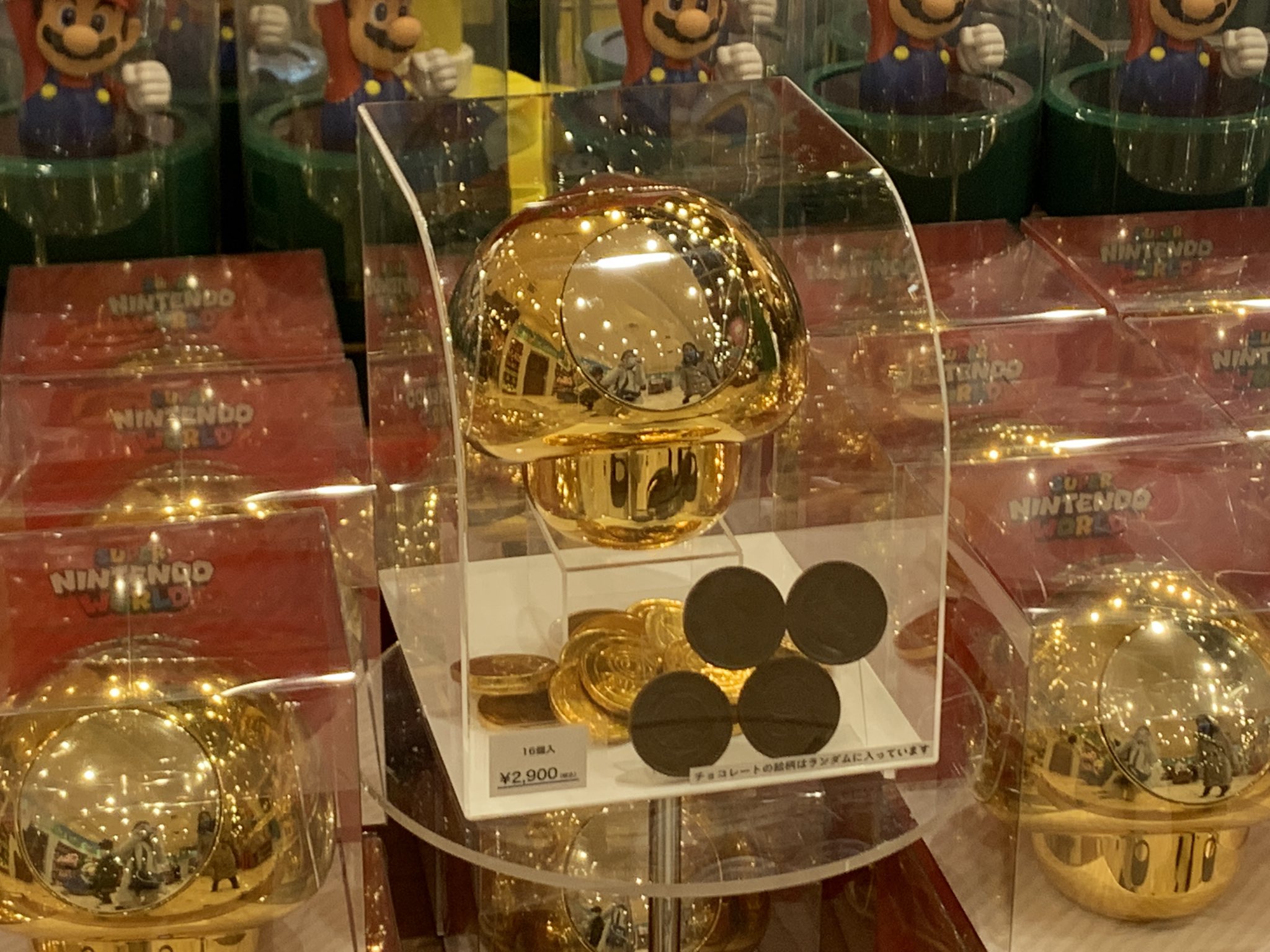 USJ マリオ ゴールデンキノコ ユニバ スーパーキノコ ゴールドUSJ