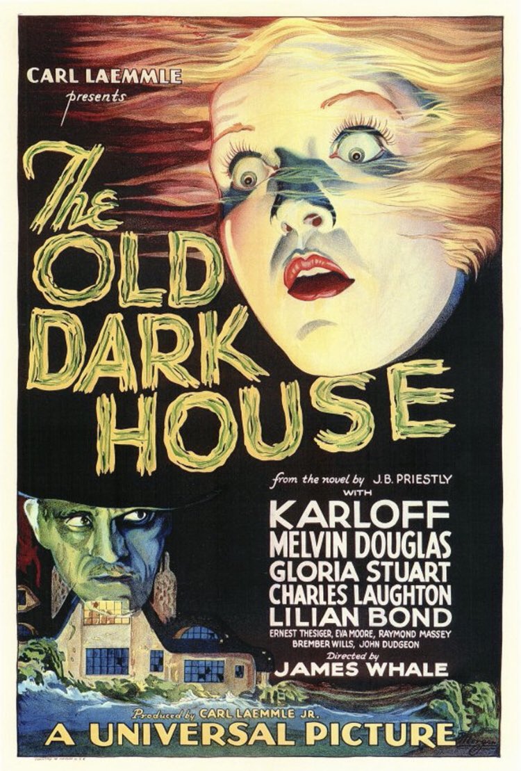 FilmFan1971's tweet photo. THREAD OF DAILY FILM AND TV RECOMMENDATIONS.
Day 374: Classic #PreCode horror The Old Dark House (1932), starring Boris Karloff and Charles Laughton. Available on Amazon Prime and a perfect way to start #PreCodeApril.
#Quaranstreaming
#WhatToWatch
#Lockdown https://t.co/vBvKj0gwbA