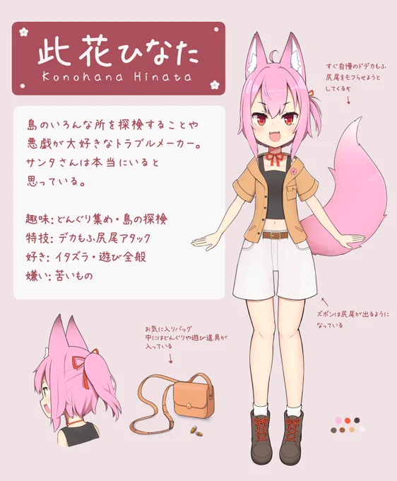 うちの子の此花ひなたちゃんです。よろしくお願いします。 