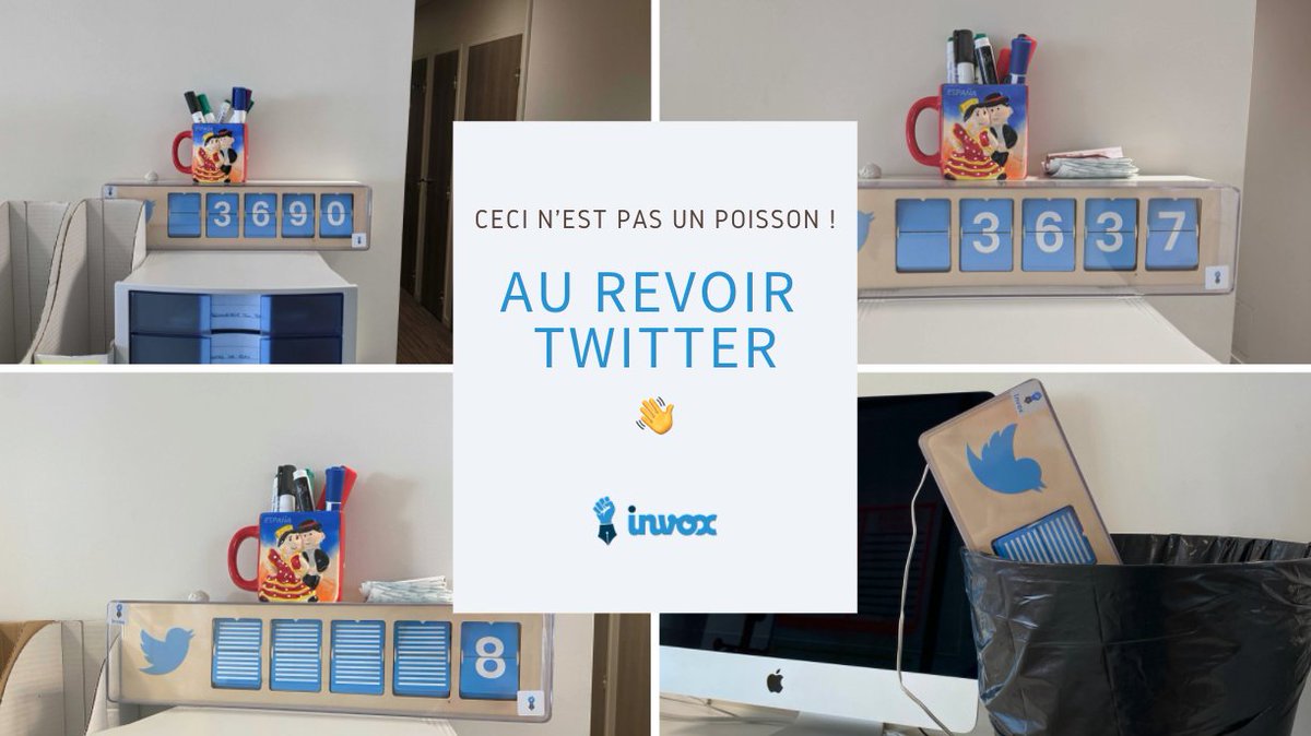 invoxfr's tweet photo. Cher #Twitter... c'est pas toi, c'est nous 💔 (promis).

Toutes les belles choses ont une fin ! Après tant d'années à tes côtés, il est désormais temps de faire une pause ! 

Chers abonnés, retrouvez-nous sur #LinkedIn, #Instagram et #Facebook ! 
 👋 https://t.co/t9rcsJEZvO