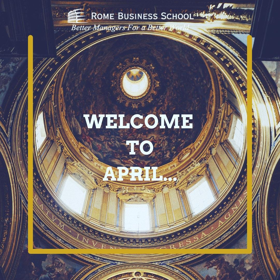 RBS_NG's tweet photo. Happy New Month!
#RomeBusinessSchool #DearApril #HappyNewMonth #aprilwish #April1st https://t.co/LxOkNBFTCd