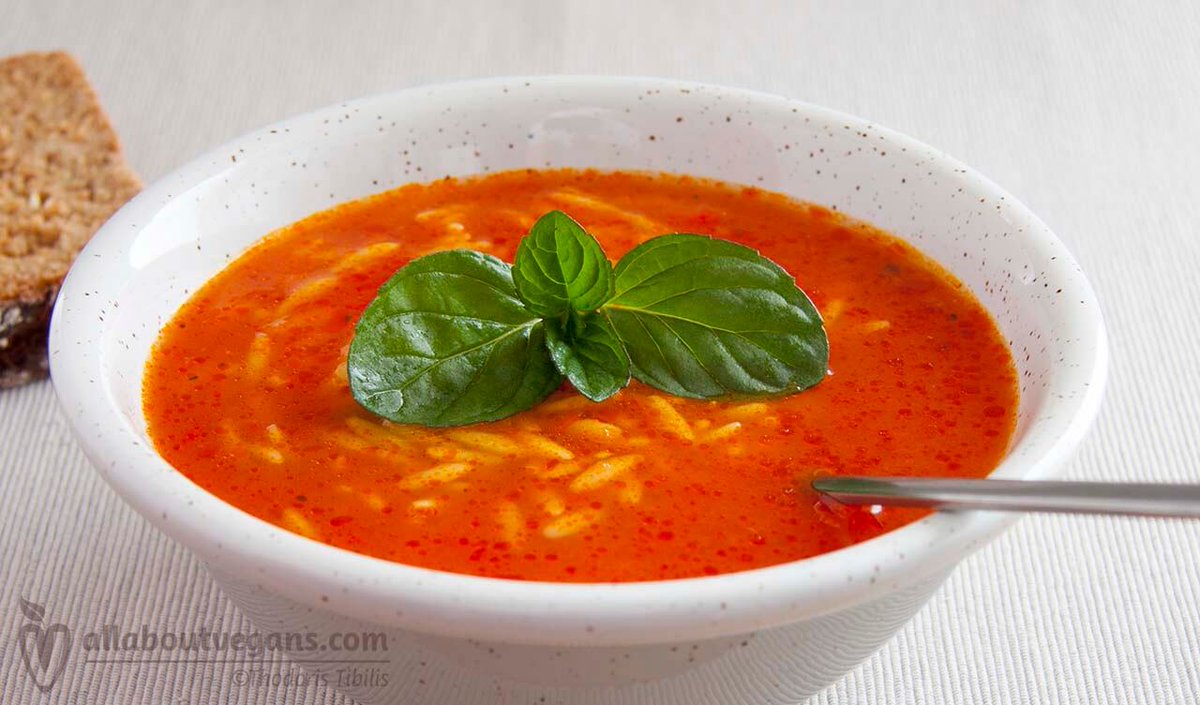 AllAboutVegans's tweet photo. Ντοματόσουπα με κριθαράκι και διακριτικό άρωμα βασιλικού σε 30 λεπτά!
Απλή, εύκολη, γρήγορη, οι��ονομική και απίστευτα νόστιμη! 

Δείτε τη συνταγή εδώ: https://t.co/7WGIMLpjwH

#vegan #βίγκαν #συνταγή #νηστίσιμη #vegetarian #allaboutvegans https://t.co/W1jeDQlkxI