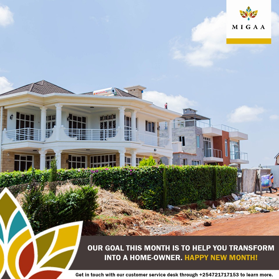 MigaaGolfEstate's tweet photo. Happy New Month! Our goal this month is to help you transform into a home-owner. Call customer care service on 0721717153 to start the process.
#newmonth #BuildinMigaa https://t.co/3XrBQ9j1OH