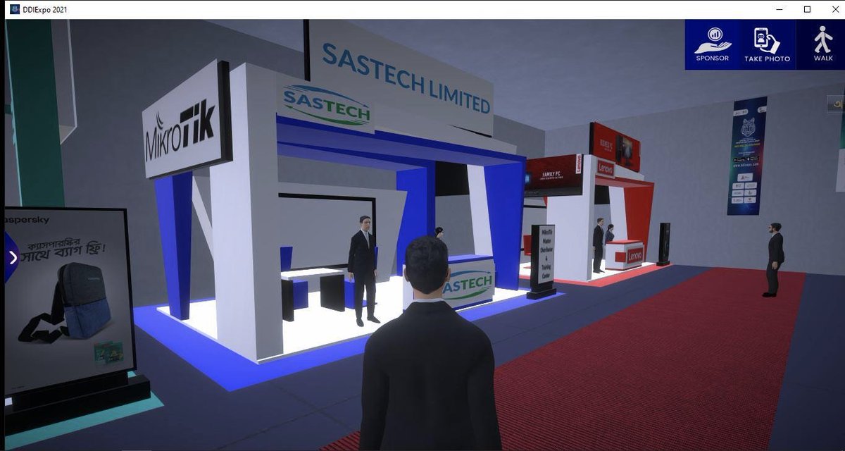 mikrotik_com's tweet photo. Where there's a will - there's a way! 
💻 Sastech from Bangladesh representing MikroTik in a virtual expo. Very inspiring to see so many different solutions emerging during the global pandemic. https://t.co/TaqUSyauP7
