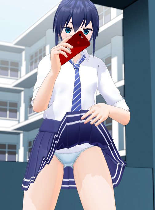 葵乃ちゃんエッチな自撮り生活 15日目(屋外にて)
ここは学校?さすがに危険すぎるんじゃ・・・? 