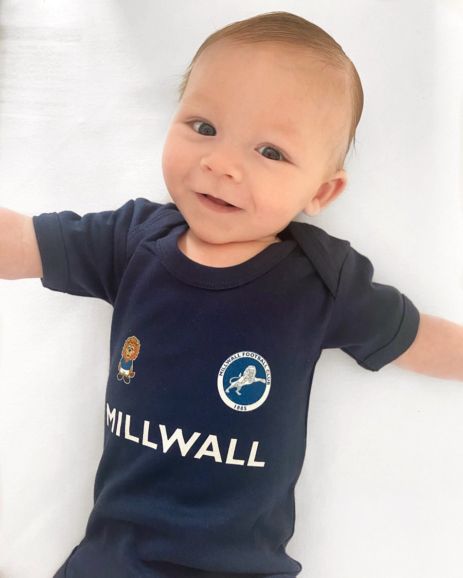 My little lion 🦁💙  <a href="/MillwallFC/">Millwall FC</a>