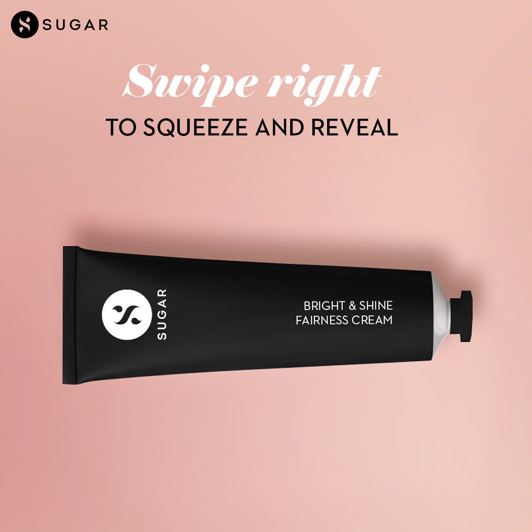 trySUGAR's tweet photo. We can't keep calm! It's finally here!❤️

Presenting, the most-awaited launch of the month - SUGAR Bright &amp; Shine Fairness Cream. Perfect for all skin tones❤️

Swipe right to reveal the product.

#AprilFoolsDay #AprilFoolDay #AprilFools #MySkinMyChoice https://t.co/GNEae2QxwG