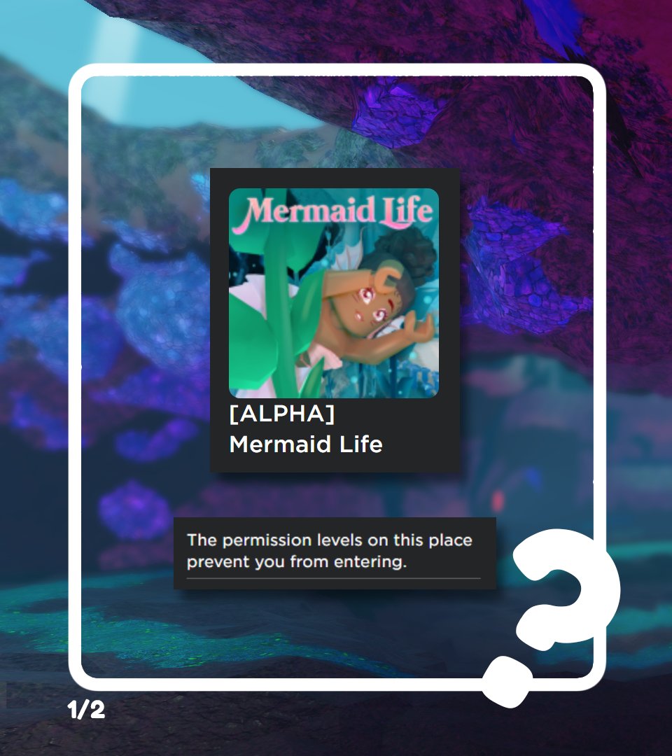 Mermaid Life Playmermaidlife Twitter - roblox mermaid avatar