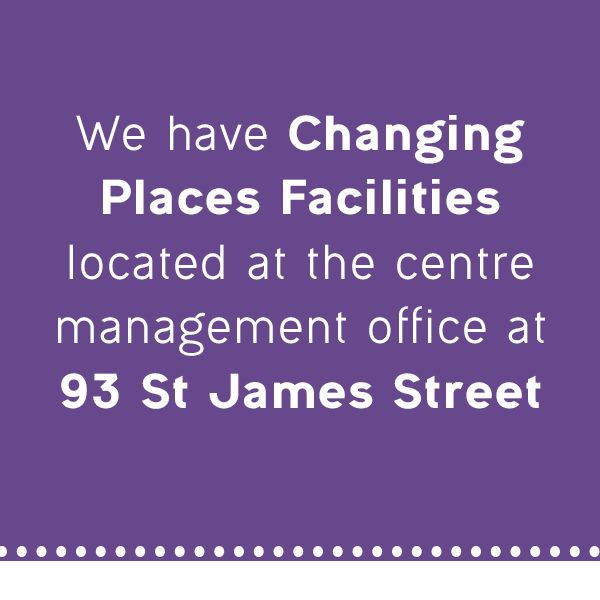 charterwalk's tweet photo. It’s World Autism Awareness Week and we will be sharing with you all that we do here at Charter Walk to make your shopping experience inclusive for everyone. 💜
Did you know Charter Walk has Changing Places Facilities located at the Centre management office at 93 St James Street? https://t.co/95xDFIokOf