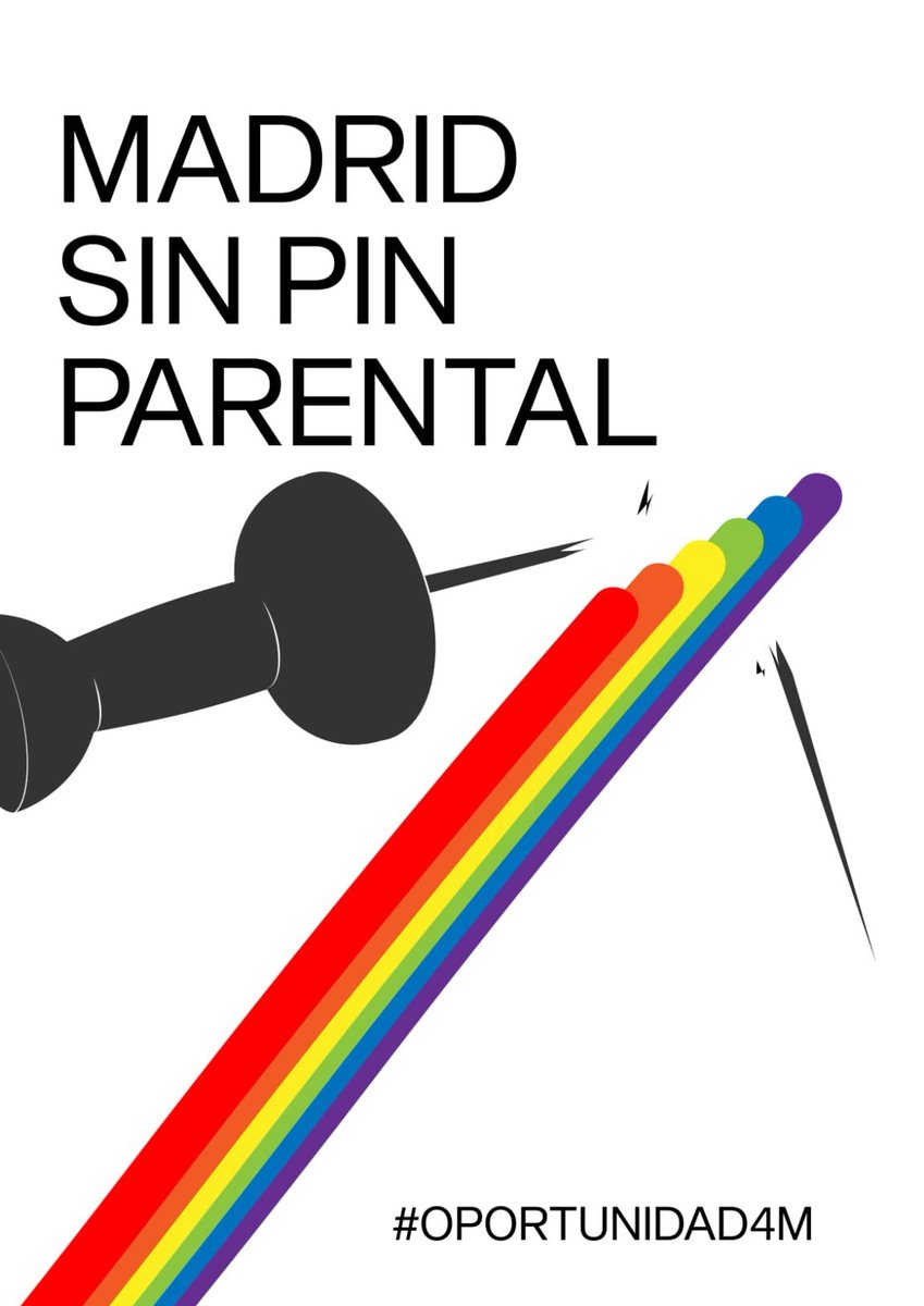 LaOportunidad4M's tweet photo. No es libertad, es egoísmo.
No es pin parental, es homofobia.

Muchas gracias por estas preciosidades a @JuanmaSamusenko ❤️🌼❤️🌼❤️🌼 #PrimaveraMadrileña #LaOportunidad4M https://t.co/PzlxByJs02