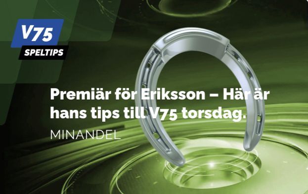 MinAndel's tweet photo. Premiär för Eriksson – Här är hans tips till V75 torsdag. 💥 Läs här 👉 https://t.co/2Oh2SAo9iW

#Trav #V75 #Speltips #Travtips #Betting #V75tips #Hästar #Andelar #Andelsspel #Ravit @JockeEriksson9 https://t.co/pTP63SzArC