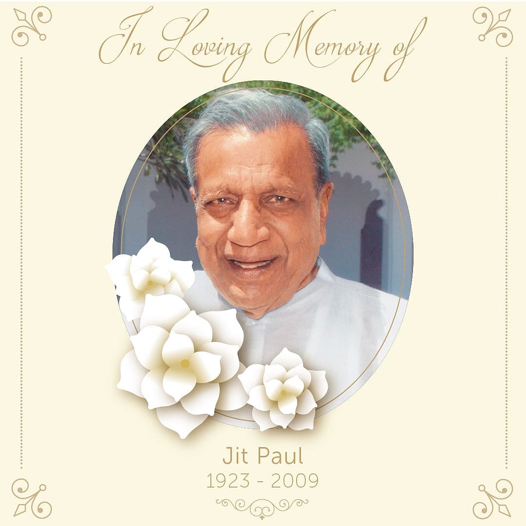 Today is Mr.Jit Paul’s birth anniversary. A visionary, one of India’s earliest industrialists, our patriarch whose minimalistic lifestyle was hard to emulate &amp; whose working style inspired various generations of people who have built Apeejay Surrendra Group. 
#solid #Legend