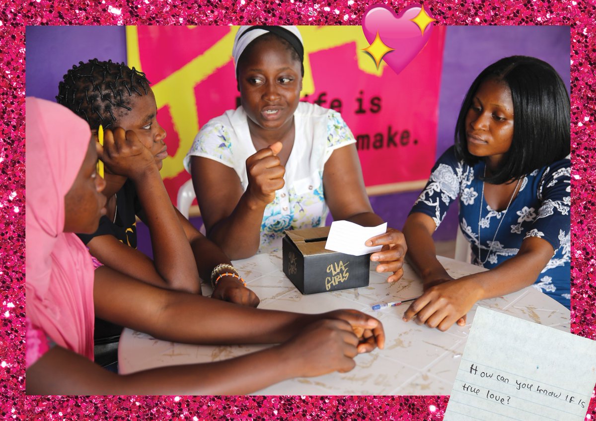 a360nigeria's tweet photo. @a360nigeria continues to experiment with new ways to work with girls in order to reimagine how ASRH services are planned&amp;delivered. Having youth as equal partners at the table is critical to ensuring the continuity and resonance of our efforts. #OurPledge
https://t.co/Iln3RwBuPI https://t.co/gSyK4hsRNN