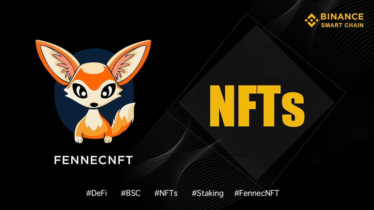 FennecNft's tweet photo. Welcome to $FNC. 
FNC is a cryptocurrency that runs on the #BSC . FNC tackles barrier issues of security, stability, and open engagement.

https://t.co/OzB8YDZPhP

#DeFi #NFTs #BSC  #Staking #BinanceSmartChain  #BNB  #FNC $FNC https://t.co/y2ZaVU8O8T