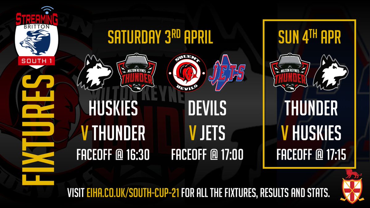 NIHLhockey's tweet photo. This weekend sees the end of the #SpringCup2021 with 3 fixtures.

Make sure to follow the teams as they stream for FREE via YouTube. All the links for the games can be found online at https://t.co/s9Xiov9aiQ https://t.co/c69i2QXuFo