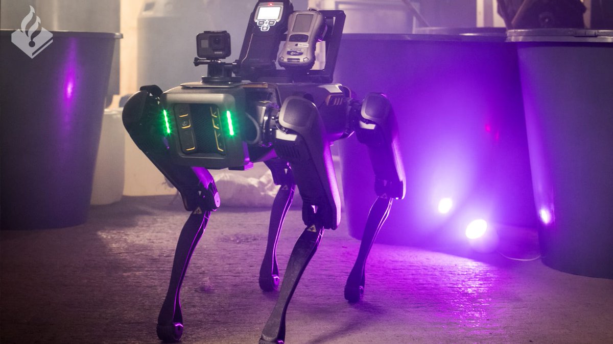 Zoals jullie in onze post van gisteren (bit.ly/3foTNvY) konden lezen kwamen wij met de Robot Politiehond.
Helaas, inderdaad was het een 1 april grap en krijgen wij de robot niet aan ons bureau.
Maar hij bestaat wel degelijk!
Bekijk ons bericht op: bit.ly/3dhAHFa