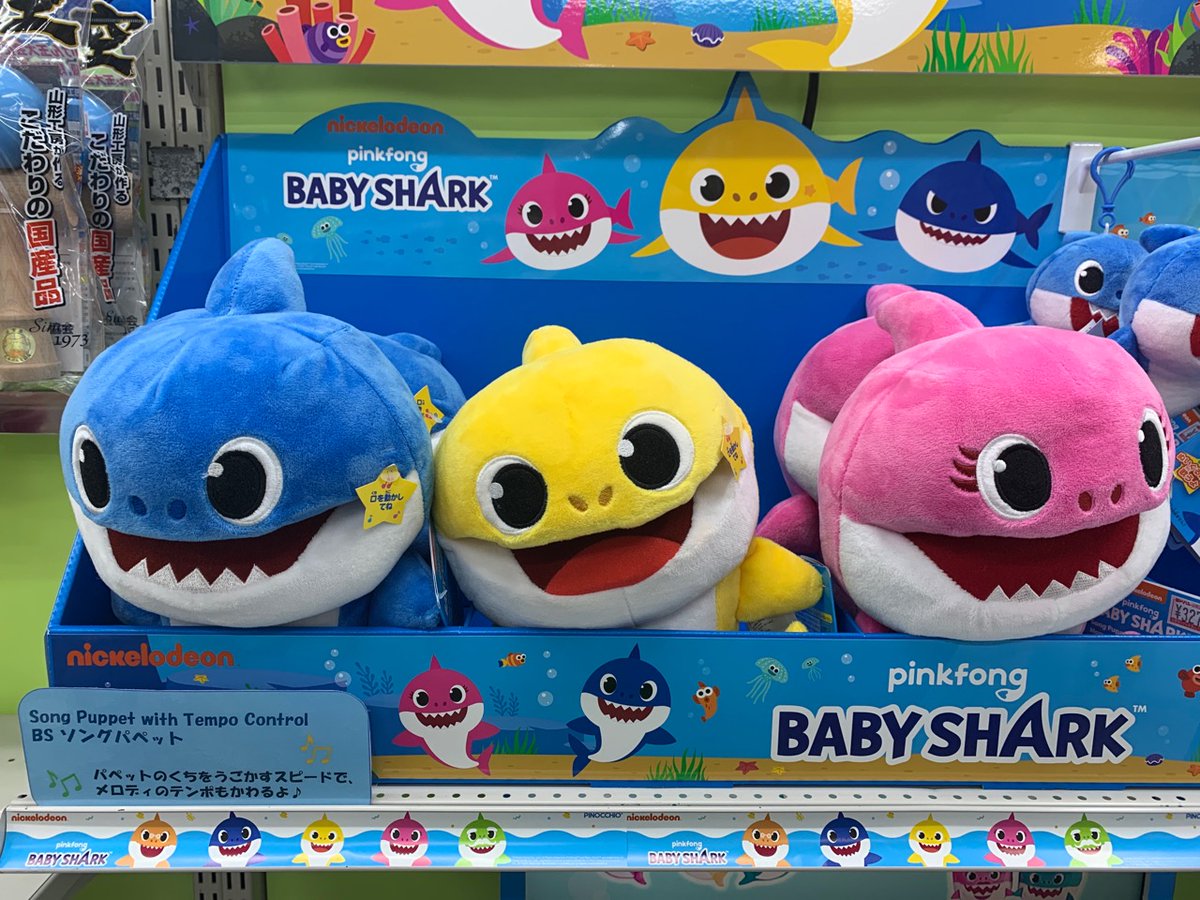 エレベーターで6階まで上がると… ベイビーシャーク発見！！！ 一度聞い