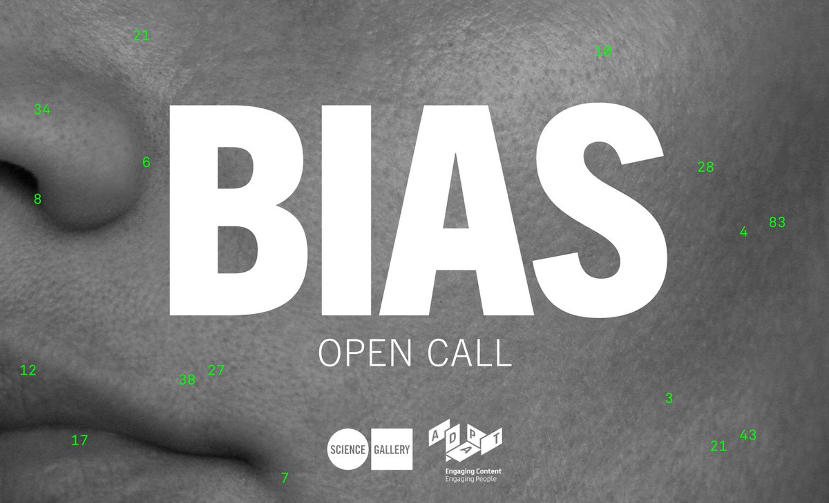 SciGalleryDub's tweet image. Calling all #artists #activists #designers #hackers - if you're interested in #AI #Ethics #Truth #Justice apply to our BIAS #OpenCall with @AdaptCentre before 14 April.
Find out more + apply here: dublin.sciencegallery.com/bias
#EU_AILab