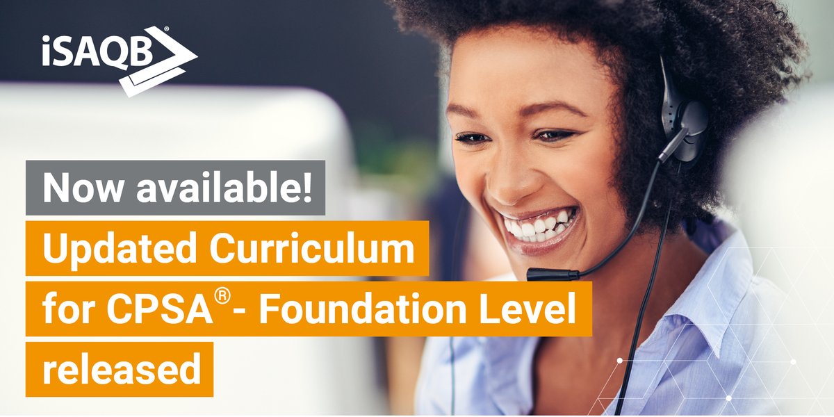 isaqb's tweet photo. The @isaqb has published the new curriculum version 2021.1 for the Certified Professional for Software Architecture-Foundation Level (CPSA-F). More info: https://t.co/mui7yrWEHw https://t.co/525wmLfrZh