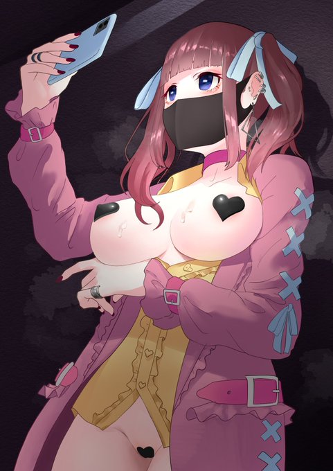 (R-18/NSFW)
えっちな自撮りで承認欲求を満たす女の子💕 