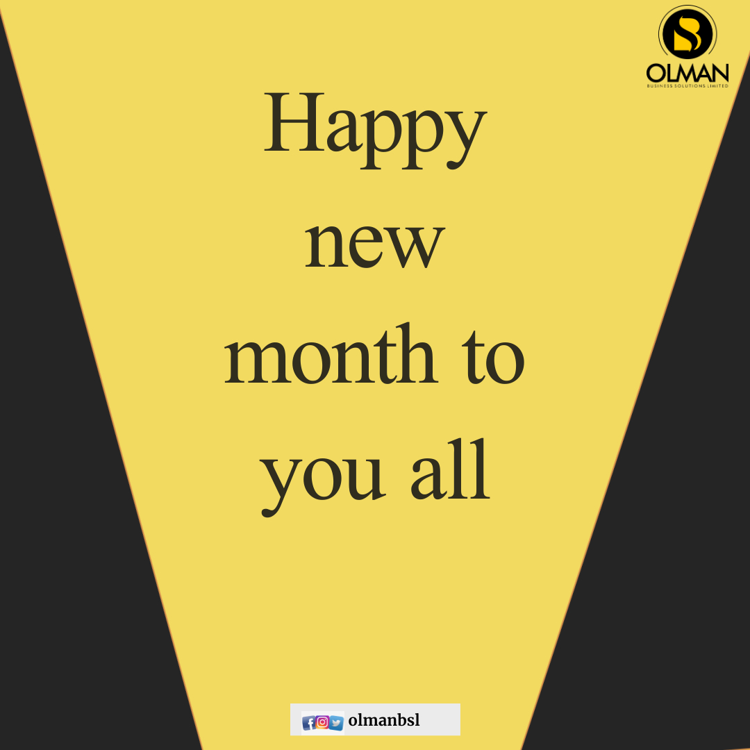 Olmanbsl's tweet photo. Happy New Month!!!

May the newness of this month bring you unlimited happiness and beautiful moments.

Have a wonderful month ahead.
#Olmanbsl https://t.co/ulivL5VZPP