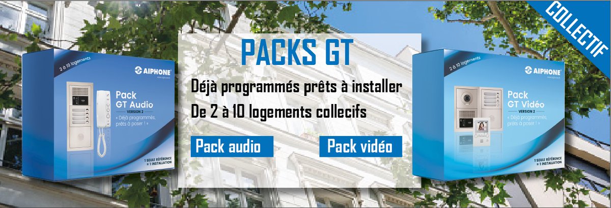 AiphoneFrance's tweet photo. Aiphone vous offre plus de services avec les packs GT.
Une seule référence pour vous faire gagner du temps dans vos installations audio ou vidéo.
Tous les postes sont programmés et repérés par rapport aux boutons d'appel.

rendez-vous sur le site https://t.co/MNW4KEqxul https://t.co/IaR9vBuGHO