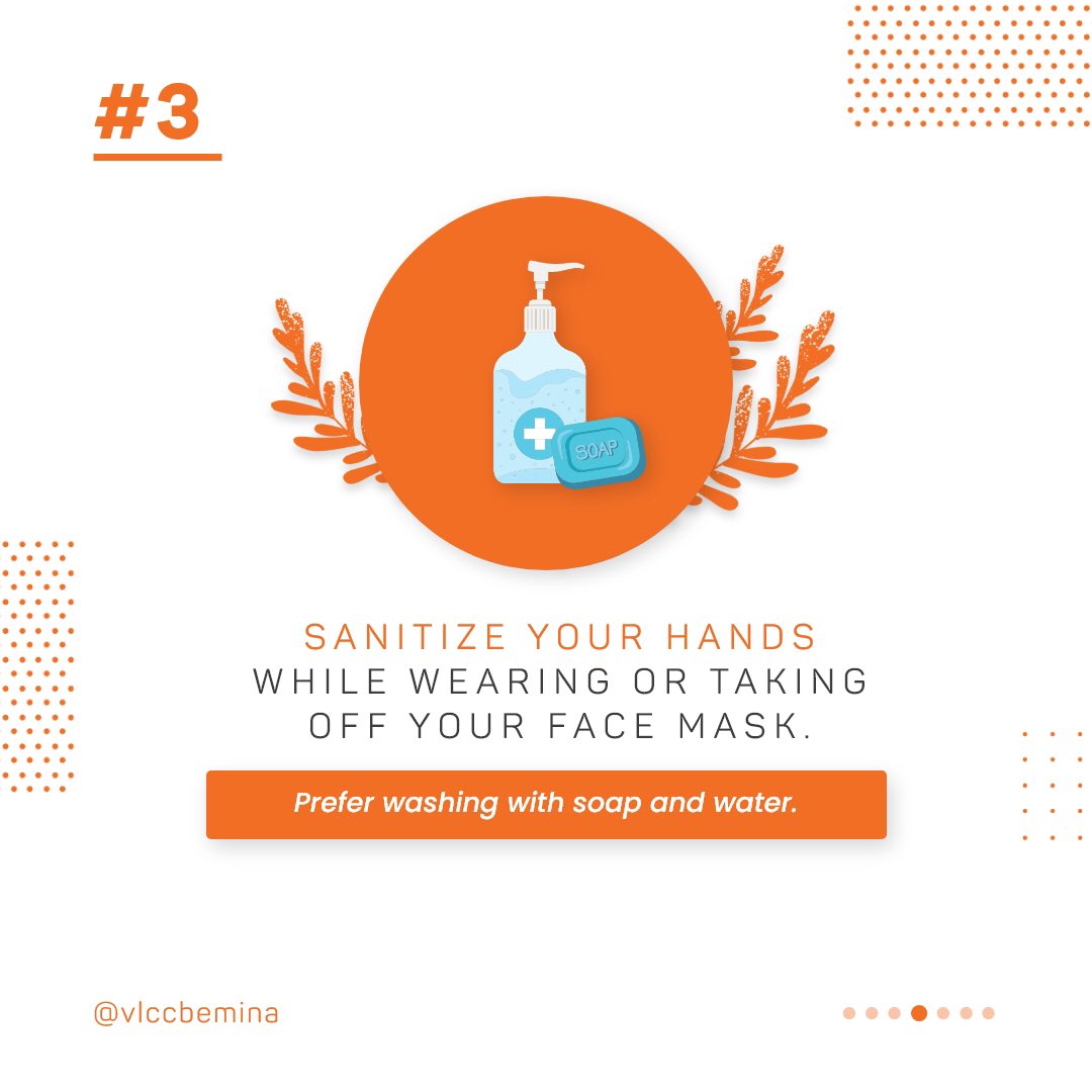 VLCCBemina's tweet photo. Although maskne can be frustrating, it's important to keep wearing face masks during these times. But following these maskne prevention tips will definetly help. 1/2
#vlcc #vlccbemina #srinagar #vlccindia #salon #skincare #mask #maskne #maskacne #maskandskincare https://t.co/vZgKgLiZsW