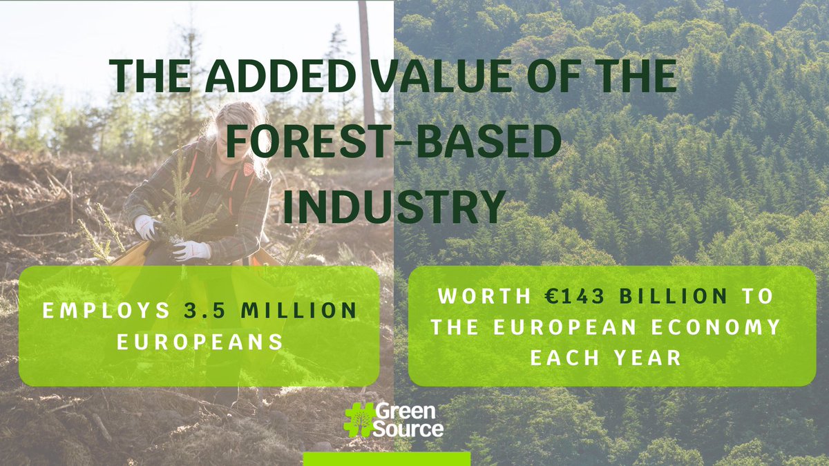 cepi_paper's tweet photo. One of the key pillars of the expected #EUIndustrialStrategy is a new focus on industrial ecosystems🍃🔄The forest-based industry adds value to other ecosystems from renewable energy, packaging to textiles and so much more!​
https://t.co/0MdvuIS4vO
#Greensource @Pro_Carton &amp;EPIS https://t.co/FldOGX3J9a