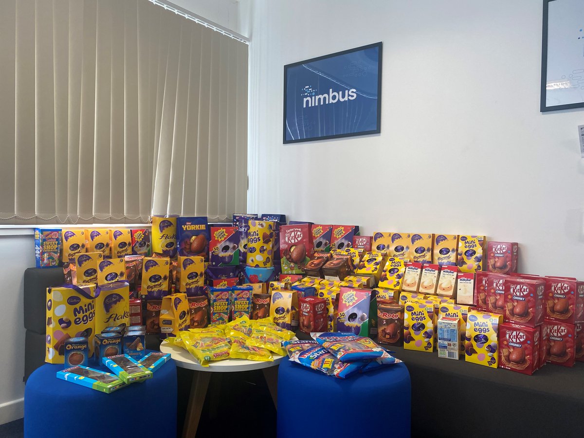 nimbusdti's tweet image. After a difficult year for everybody, this #Easter we were safely able to distribute chocolate treats to our fantastic team! Many colleagues chose to donate their egg with our selection of Easter eggs to @nhsuhcw as a small thank you and token of appreciation to our #keyworkers