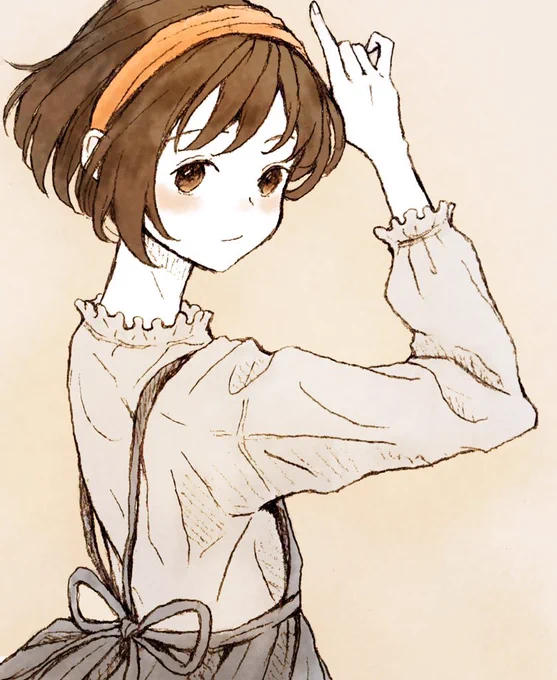 ヘアバン娘 