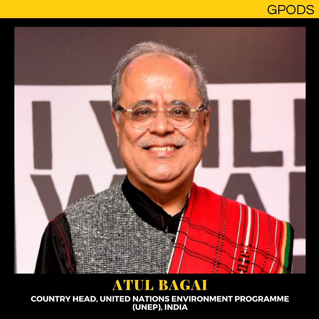 Are you all set to learn from a Climate Change Expert? We are glad to have Atul Bagai, Country Head, United Nations Environment Programme India (@UNEP) as one of our Mentors for GPODS Summer Cohort 2021 Applications are open now. For more information, check out gpods. org !!