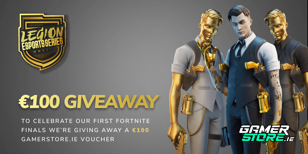 LegionArenaGG's tweet photo. 🔇 Giveaway Time! 

To celebrate the success of our @GamerStoreIE Legion Esports Series,  we've got a €100 Gift Voucher for 1 lucky winner!

🕹 RT this tweet 
🕹 Follow @GamerStoreIE
🕹 Follow @TheGaraShow

Winner announced this Sunday during our Legion Grand Finals 💪 #GSLegion https://t.co/lMrKNEw5ZH