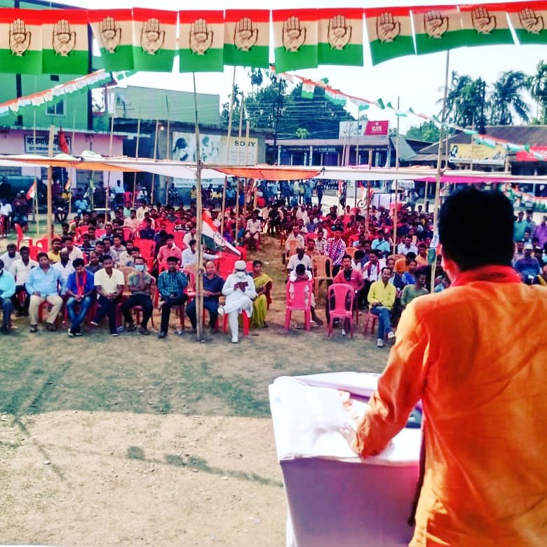rajeshsinhaiyc's tweet photo. Join public MEETING in Amarpur Natunbazar, @INCIndia Leader Incharge Tripura Congress @kuljitnagra1 ji @INCTripura President @sradvbiswas ji and others Leaders attended this programme.
#ADCelection Tripura https://t.co/UjkDyMeo2C