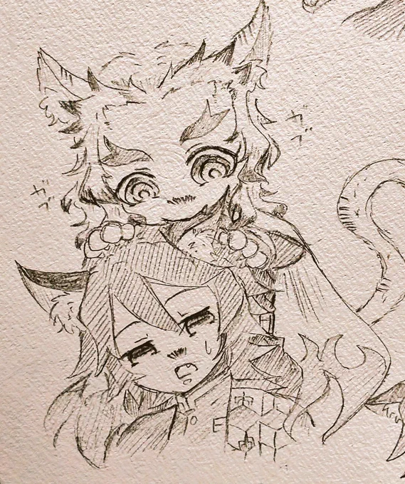 煉獄にゃんこと義勇にゃんこ? 