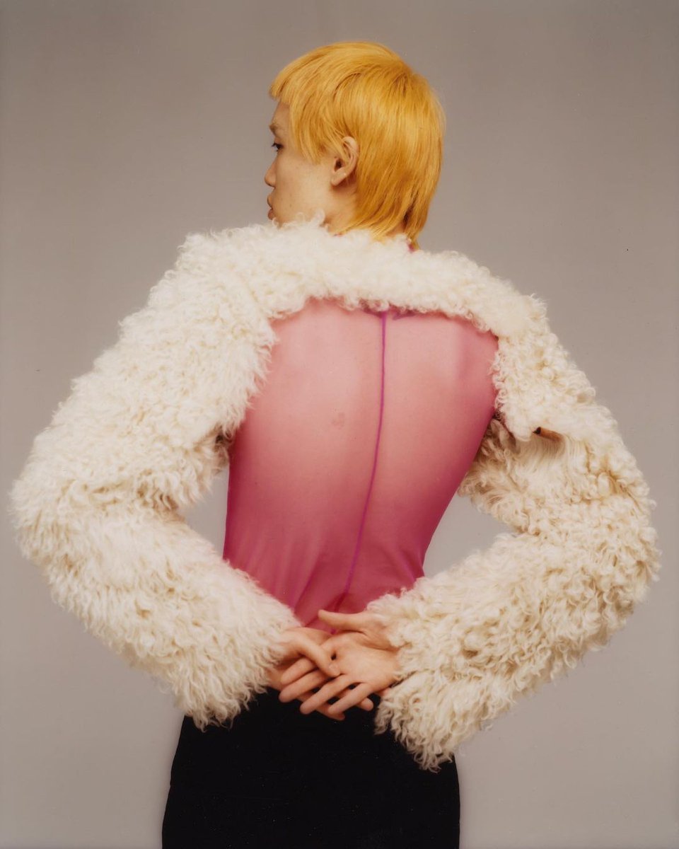 FCS_MDX's tweet photo. Qi Han wearing Joshua Millard and MatthewDuffy styled by #fcsmdx alum Ruairi Horan ☁️ 🎟️ https://t.co/9aqO8vOFXI